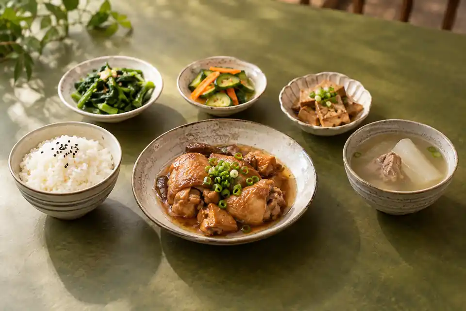 家常簡餐餐點示範